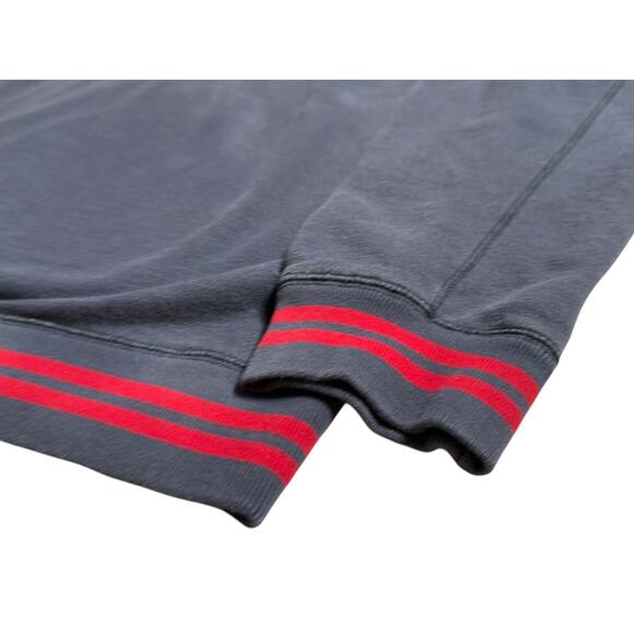 Abercrombie And Fitch Men’s Hoodie Sweatshirt Size XL Navy Blue Moose Y2K? - Picture 7 of 16